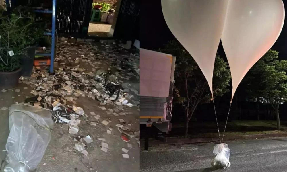 Τους "βομβαρδίζουν" με ακαθαρσίες: Νέο κύμα μπαλονιών με περιττώματα έστειλε η Πιονγκγιάνγκ στη Νότια Κορέα (Βίντεο)